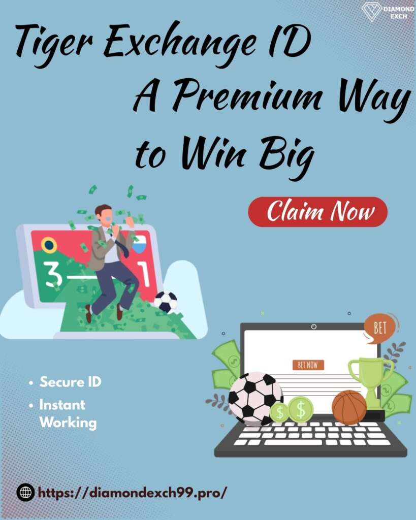 Navigate to the official Diamondexch99 platform and acquire your tiger exchange ID.